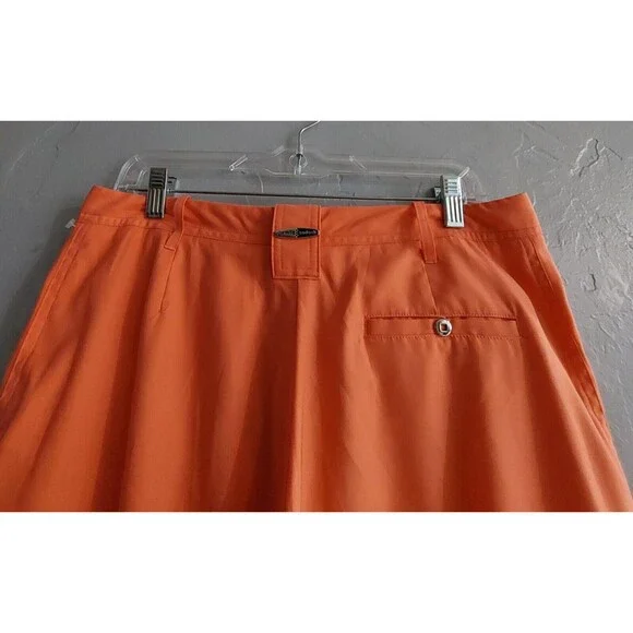 Jamie Sadock Shorts Bermuda Women Size 8,orange,Pocker,30 Inch Waist,13 Inseam - Picture 5 of 9